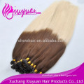 Cheap Virgin Hair Finest ombre Nail Tip Hair Extension